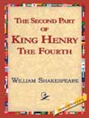The Second Part of King Henry the Fourth
